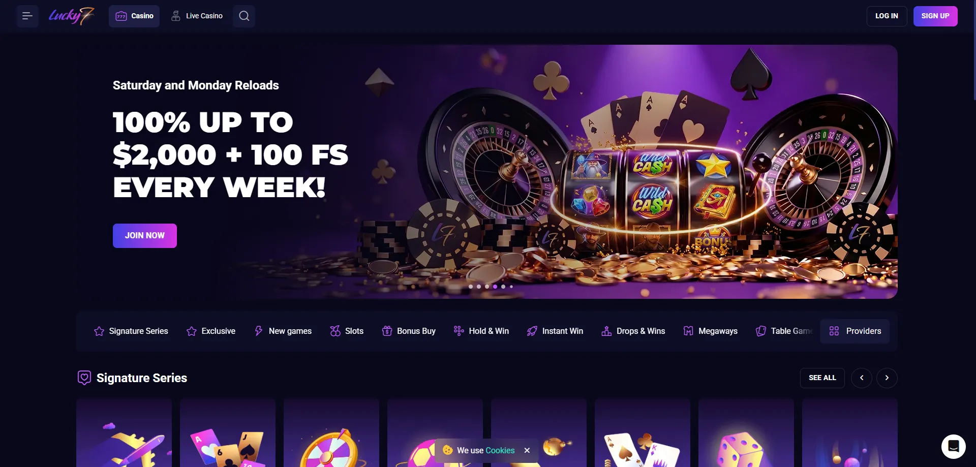 Lucky Seven Casino account login and access — secure online gaming portal