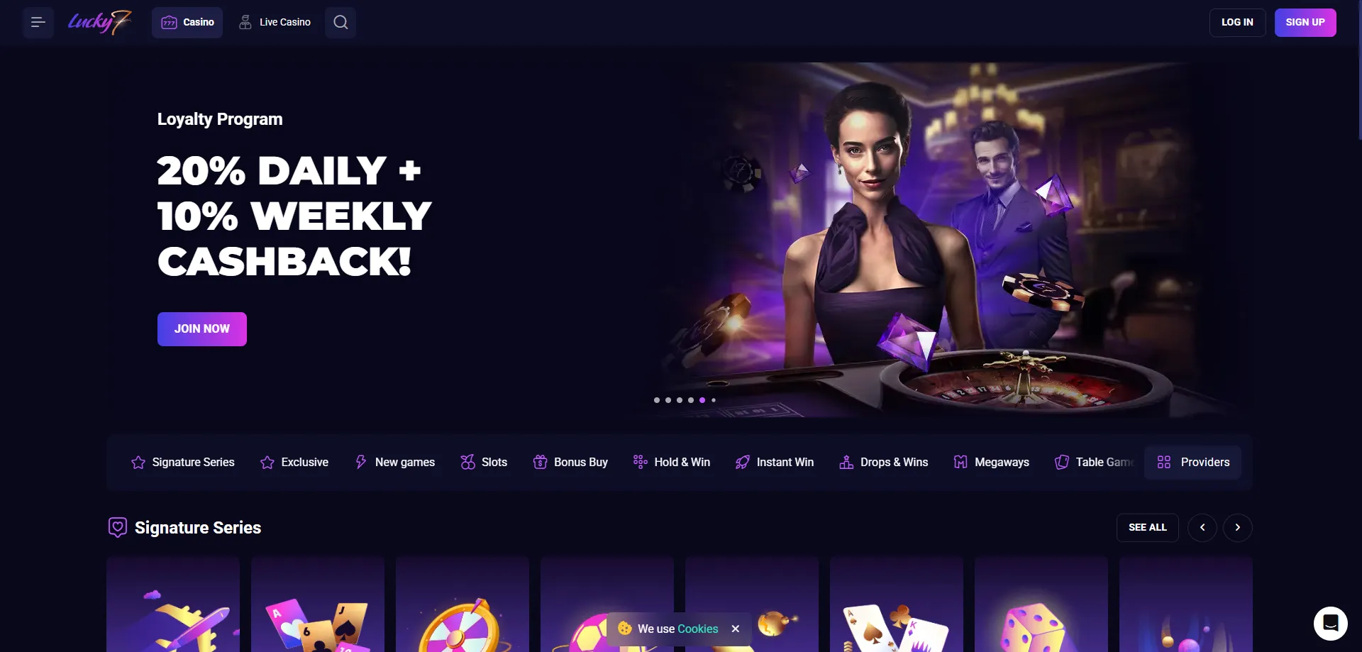 Lucky Seven Casino official site — games, bonuses and fast payouts