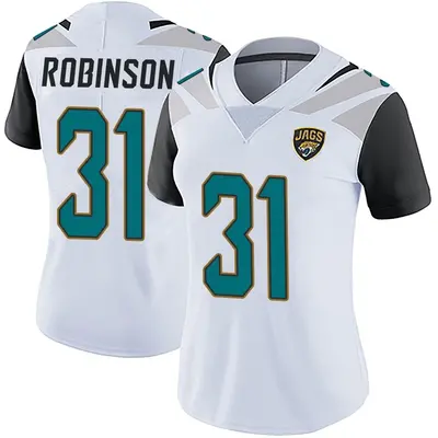 Women's Limited Keilan Robinson Jacksonville Jaguars White Vapor Untouchable Jersey